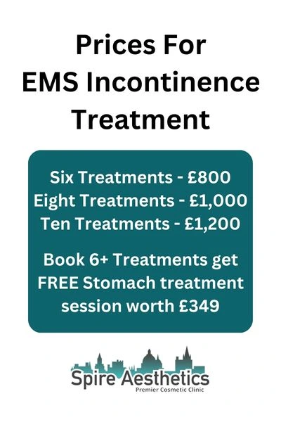 EMS Incontinence Treatment Prices Bradford