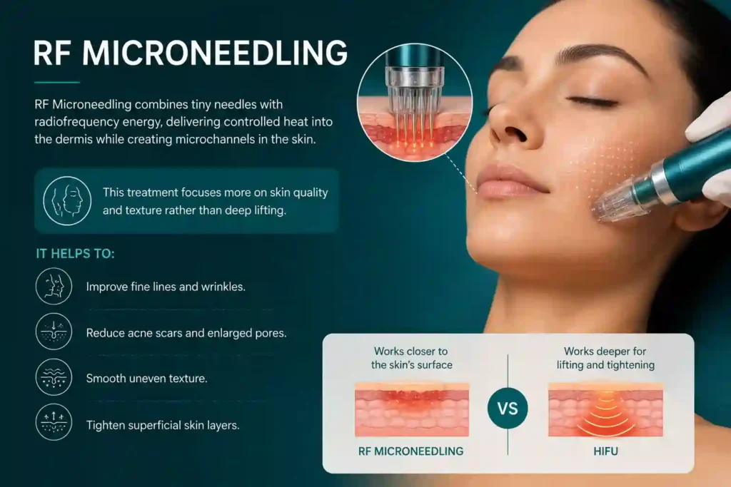 What Does RF Microneedling Do That HIFU Alone Cannot Bradford
