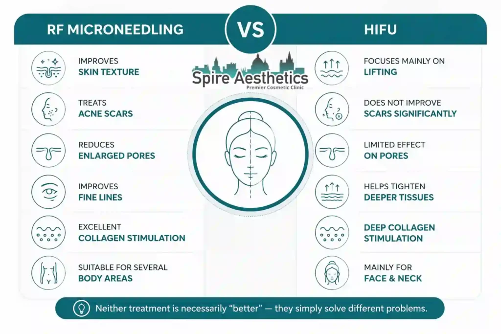 RF Microneedling vs HIFU: Which Treatment Gives Better Results Bradford?
