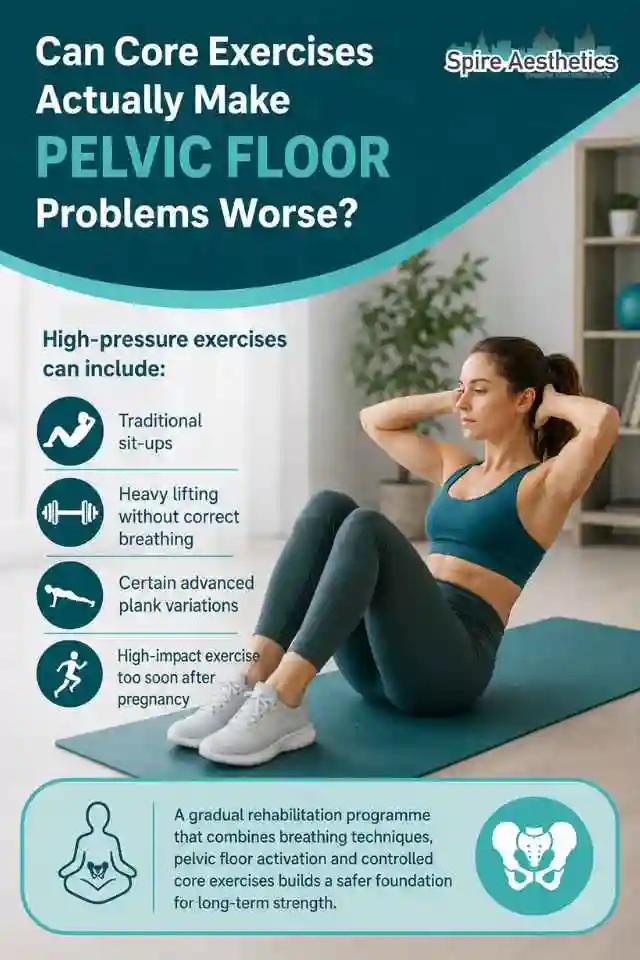 Can Strengthening Your Core Alone Actually Make Pelvic Floor Problems Worse Bradford?